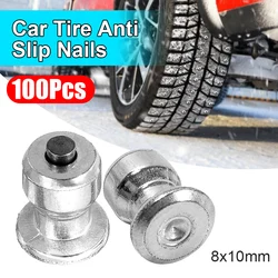 200x Car Tires Studs Screw Snow Spikes Wheel Tyre Snow Chains Studs For Shoes ATV Car Motorcycle Tire 8x10mm Winter Wheel Lugs