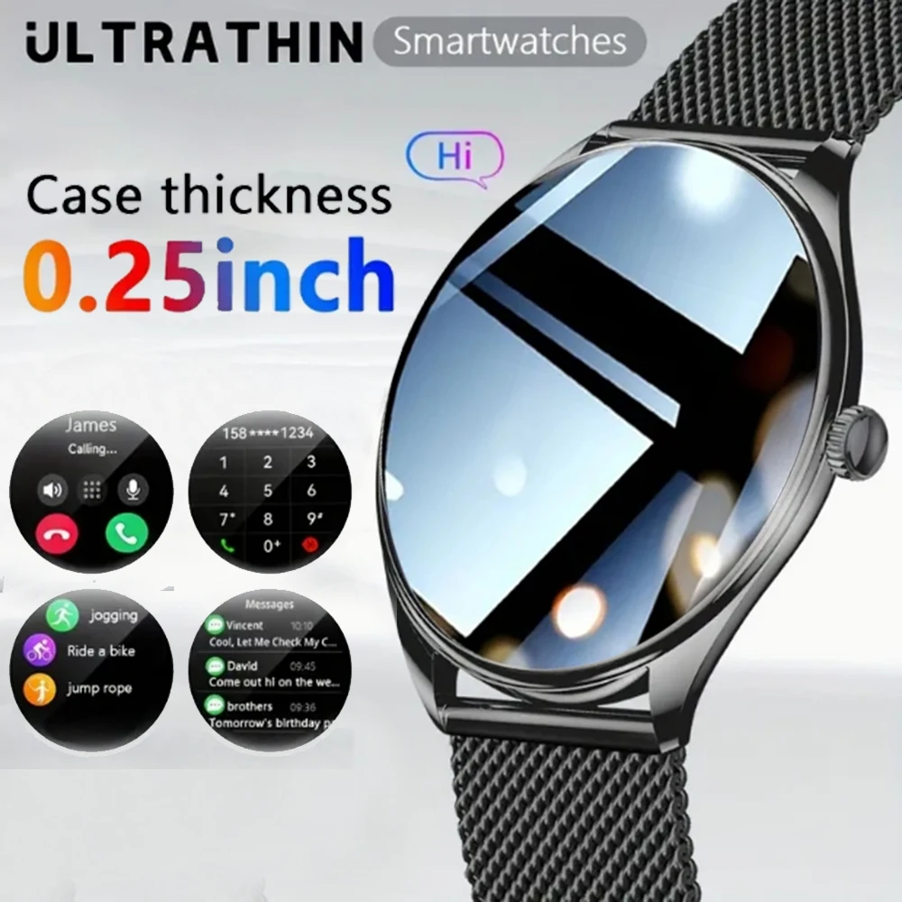 2025 新しい Utral 薄型女性スマートウォッチ 1.43 インチ HD AMOLED ディスプレイ Bluetooth 通話マルチスポーツトラッカー音楽プレーヤー USB 充電