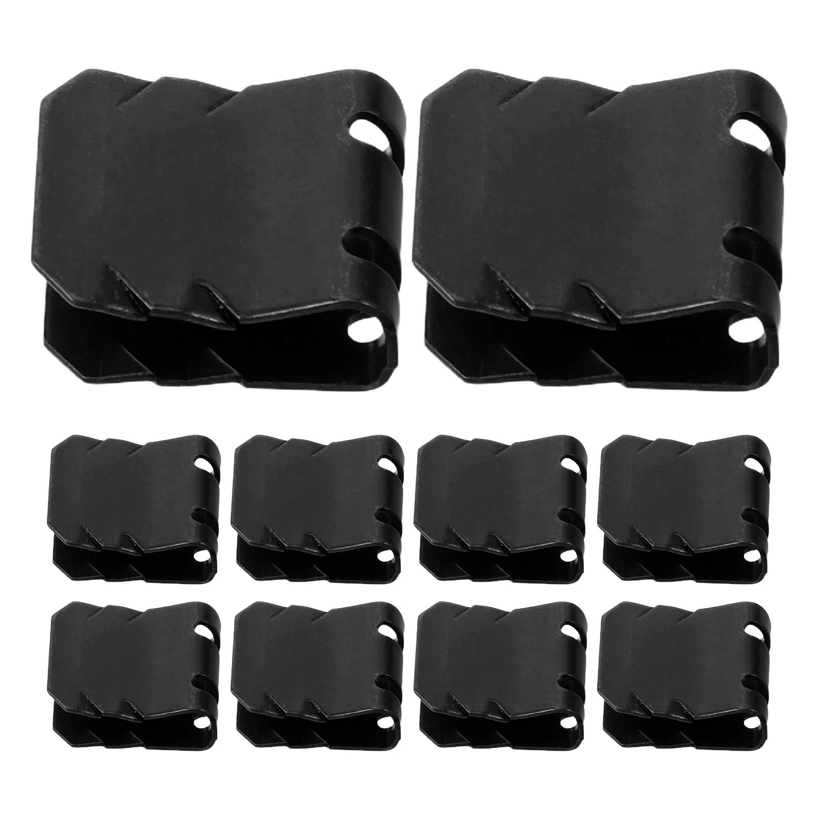 

100pcs Car Mud Guard Fixing Clip Universal Metal U-Clips For Bumper Retainer Mud Flap Bracket Engine Splash Shield Body Clips