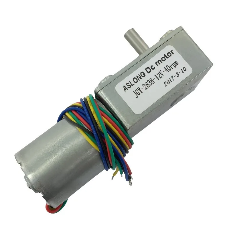 JGY-2838 DC Turbine Brushless Reducer Motor Micro Mini Brushless Motor 12V 24V 2RPM-160RPM