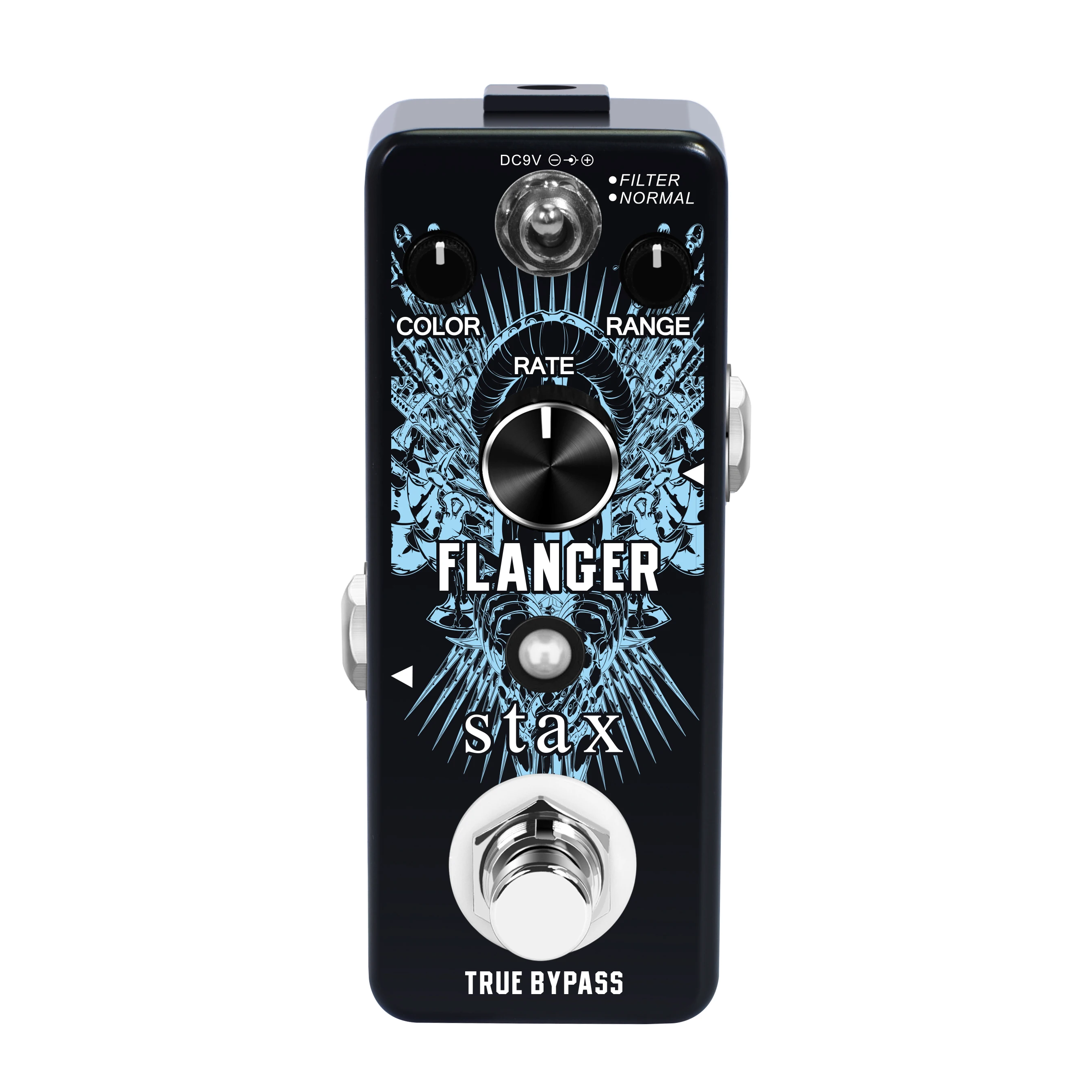 Stax LEF-312 Pure Analog Flanger Guitar Effect Pedal with Static Filtering True Bypass Guitar Accessories