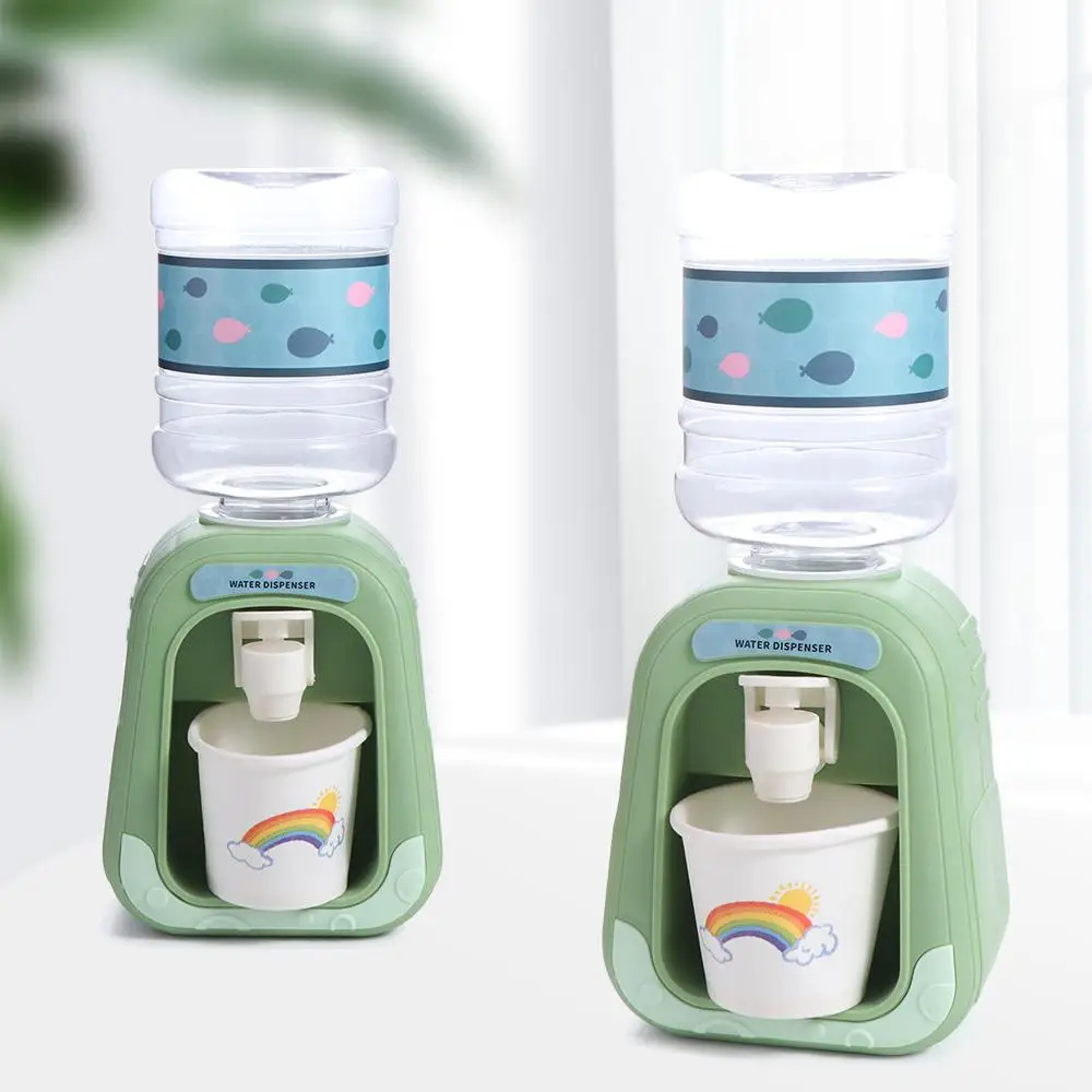 Fountain Machine Educational Kitchen Toy Mini Water Dispenser Drinking Fountain Toy Water Juice Milk Simulation Water Dispenser