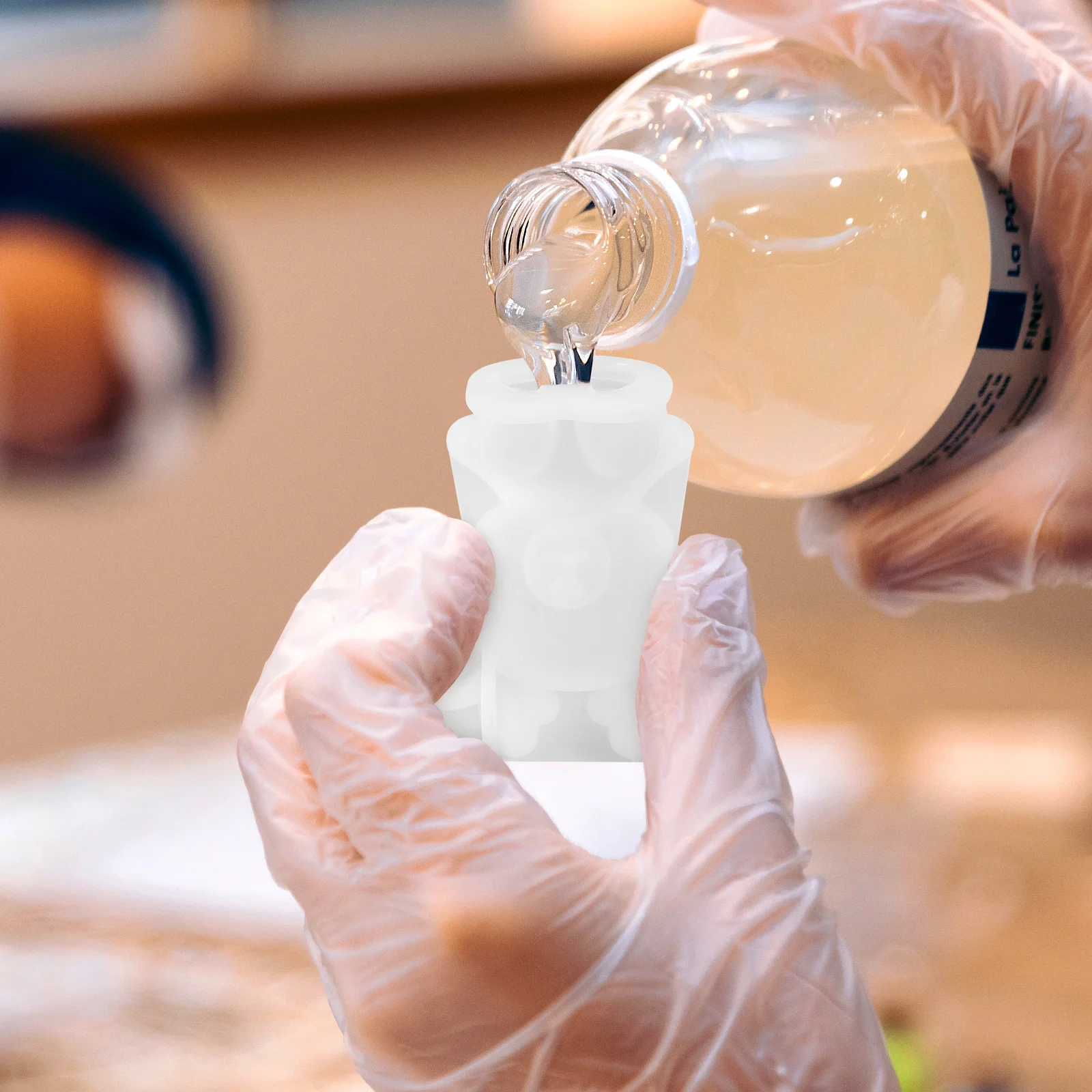 

3D Deerlet Silicone Mold for Epoxy Resin Chocolate Fondant Crafting Nonstick Easy Demold Epoxy Mold Home Decor Molds