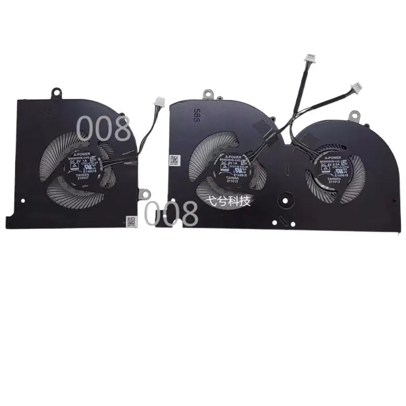 

1 for MSI Creator 17 A10SGS CPU GPU COOLING FAN R L =/1