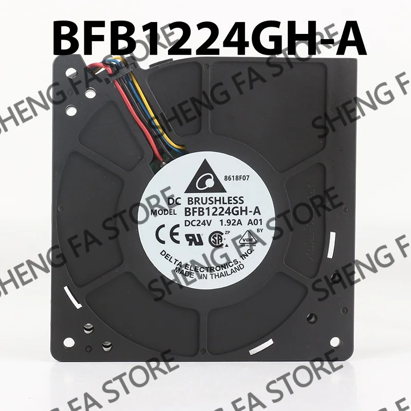 centrifugal blower four-wire large air volume Delta 5V 12V 48V DC24V 1.92A AC EC 12032 120X120X32MM 12CM BFB1224GH-A cooling fan
