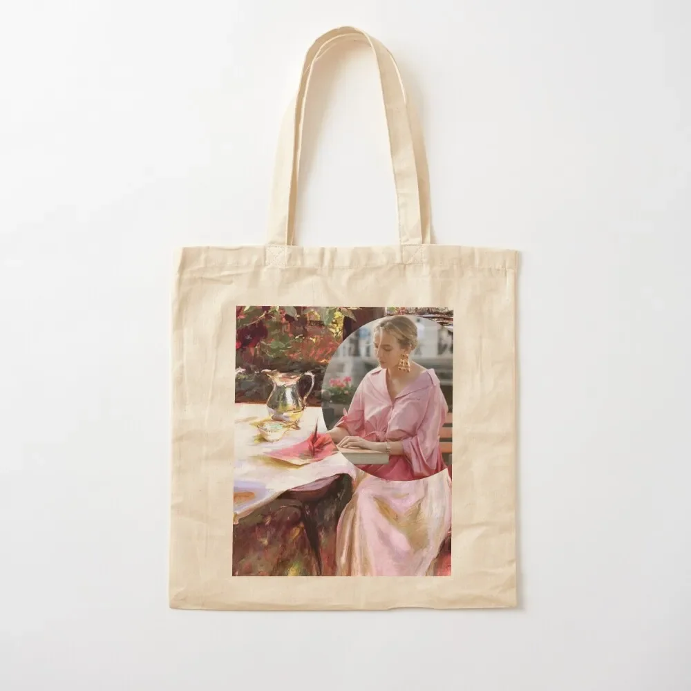

Villanelle writing letters Tote Bag hand bag Cloth bags Lady bag female