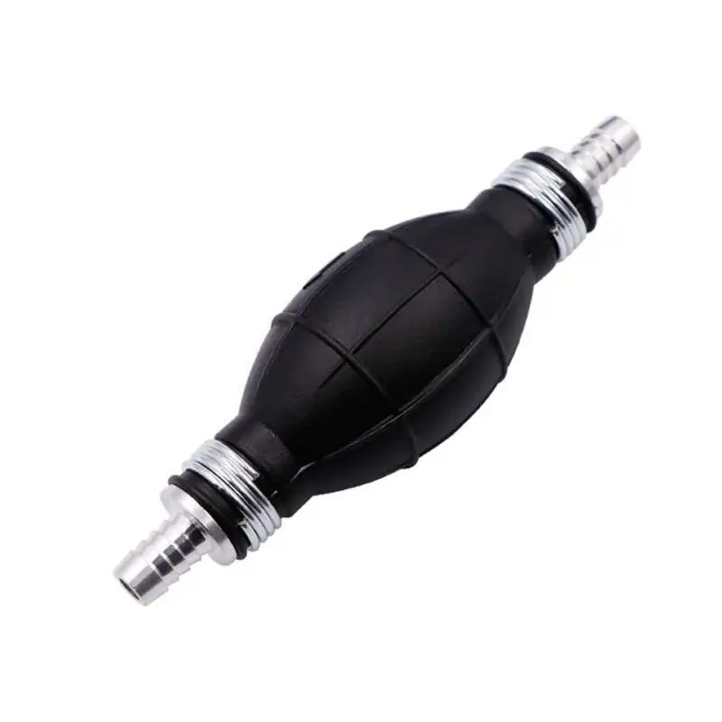 One Way Valve Universal High-Output Primer Bulb Assembly 6mm/8mm/10mm/12mm Aluminum Fuel Line Primer Bulb for Car Boat