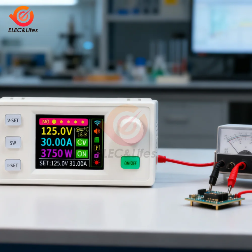 

Industrial DC-DC Buck Module 12-140V 3750W 12-90V 2400W 30A Adjustable Step-Down Power Supply Module With Smart PWM Cooling