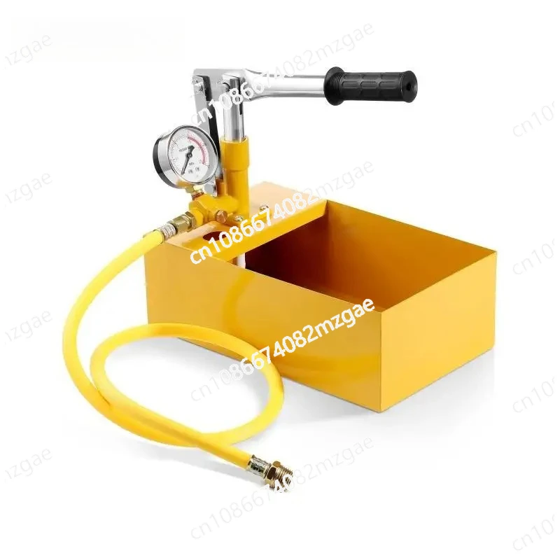 

Hydrostatic TestPump Max 25bar Single/Dual Valve 1.4/2.8Gal Tank Hydraulic Manual WaterPressure Tester Kit for Pipeline