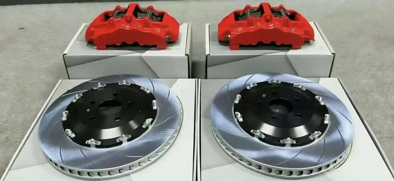 Factory Brake Calipers Brake System BIG BRAKE KIT GT8 8 Pistons Floating Screw Rotor for W204 W205 W211 for bmw E90 F10 F30 F90