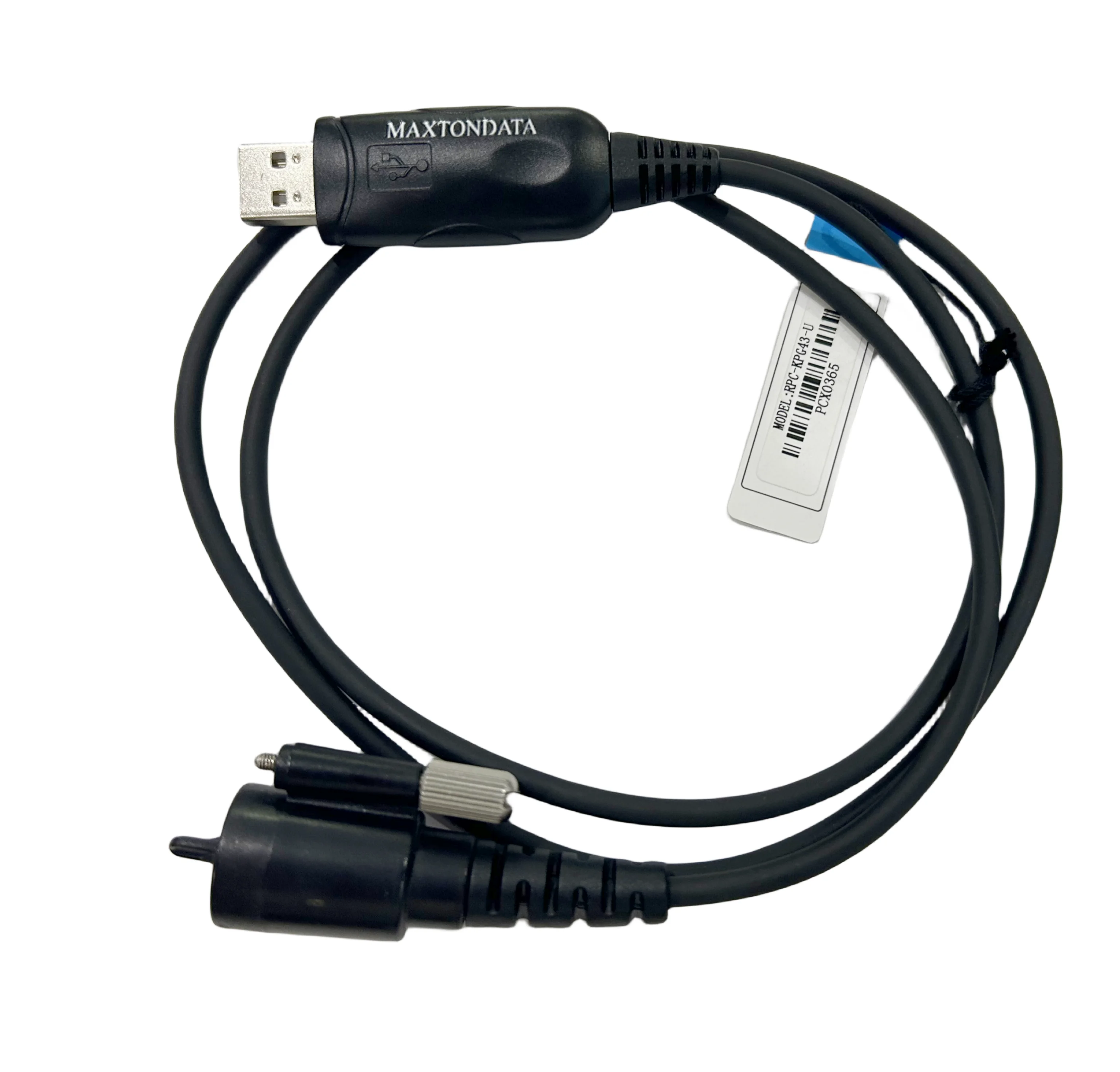 

MAXTONDATA USB Programming Cable For KENWOOD KPG-43 (12-pin Round): TK-690, TK-790, TK-890. K-5710, TK5810 /5910