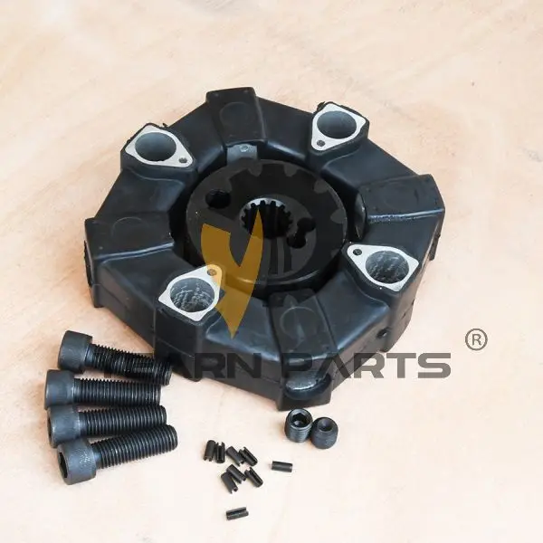 YearnParts ® Coupling Ass'y 2418U224F2 for Kobelco Excavator ED150 ED150-1E ED180 K905-2 K905A K905ALC K905LC K905LC-2 MD140BLC