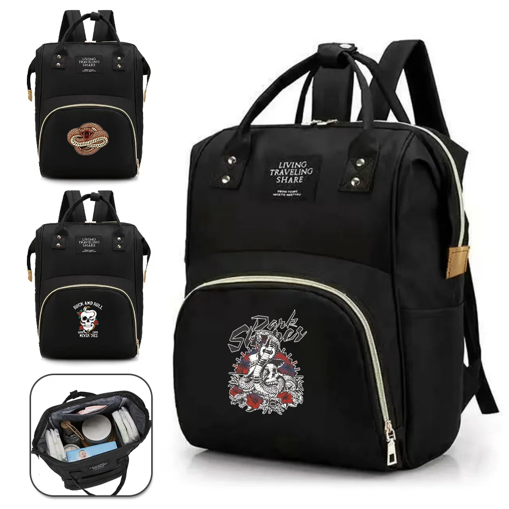 

Maternity Bag Waterproof Lightweight Large Capacity Mummy Multi-Function Diapers Bags Backpack Cobra Series Stuff