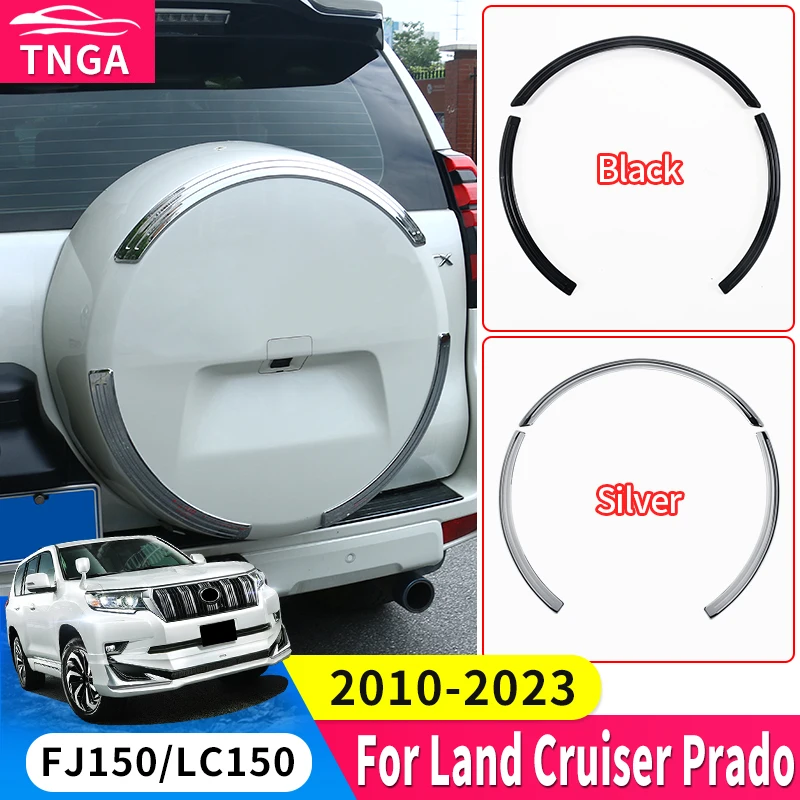 

Для Toyota Land Cruiser Prado 150 2010-2023 2022 запасная хромированная Декоративная полоса LC150 FJ150 внешние модернизированные аксессуары