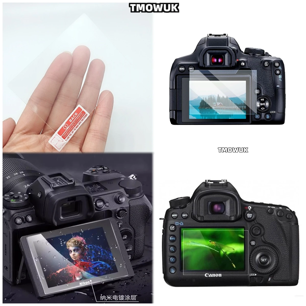 

For Canon G7X G9X G5X G7XII G9XII G5XII Tempered Glass Screen Protector HD Clear Anti-Shock Film