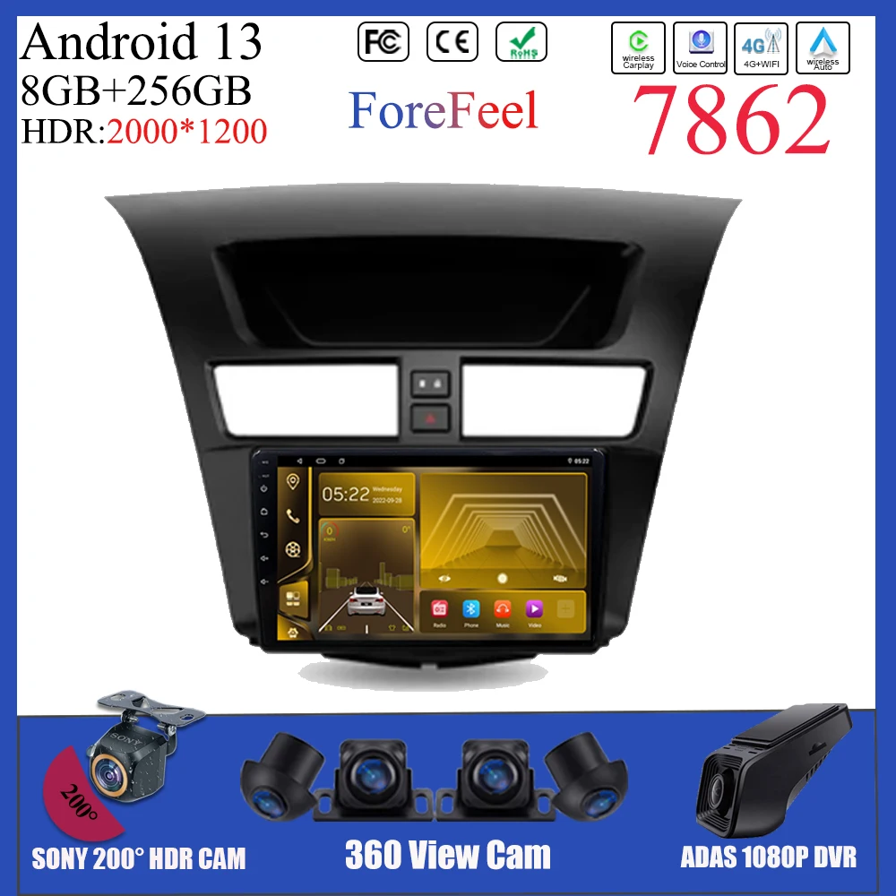 

Android 13 For Mazda BT-50 BT50 2 2011 - 2020 Multimedia Stereo Car Video Radio Carplay Touch HDR QLED Screen WIFI DVD NO 2DIN