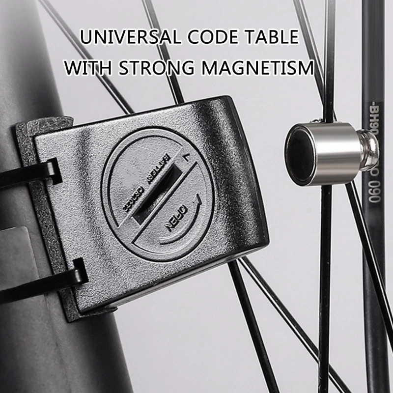 Picture 6: 2Pcs Bicycle Speedometers Spoke Magnet Bike Wheel Spoke Magnet Speed Odometer Sensor Cycling Computer Sport Accessories