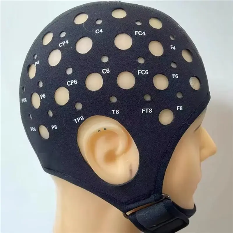 LUCKshopping 5X TDCS 10/20 Electrode Placement Head Cap Band Sponge Pads Research Kit