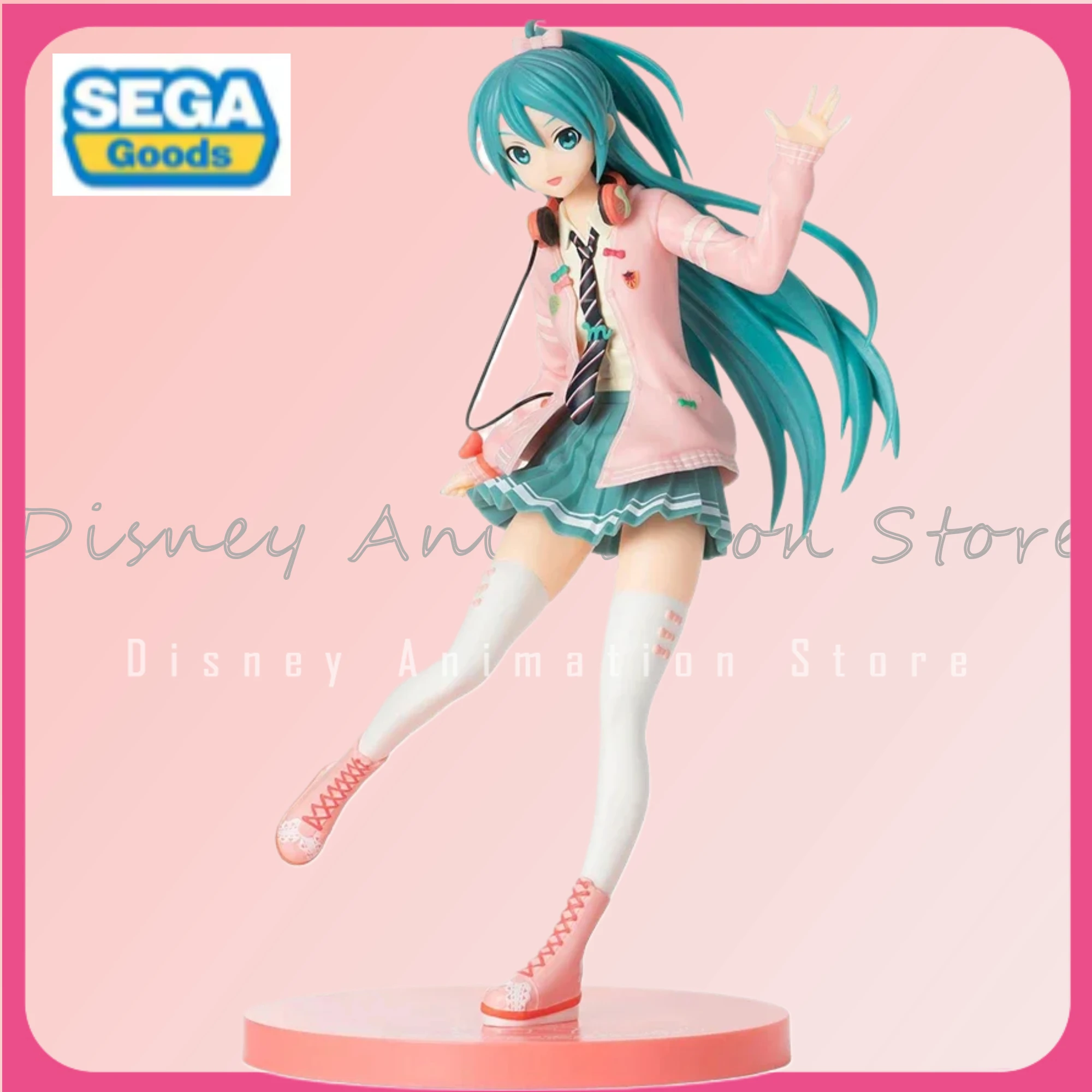 在庫-100-オリジナルセガ-spm-ボーカロイド初音ミクプロジェクト歌姫-pvc-アクションフィギュアアニメフィギュアモデルおもちゃクリスマスギフト