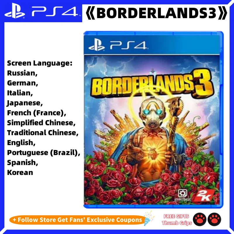 

BORDERLANDS3 Brand New Sony Genuine Licensed PS4 Playstation 4 Game CD PS4 Playstation 5 Game Card Ps5 Games BORDERLANDS 3