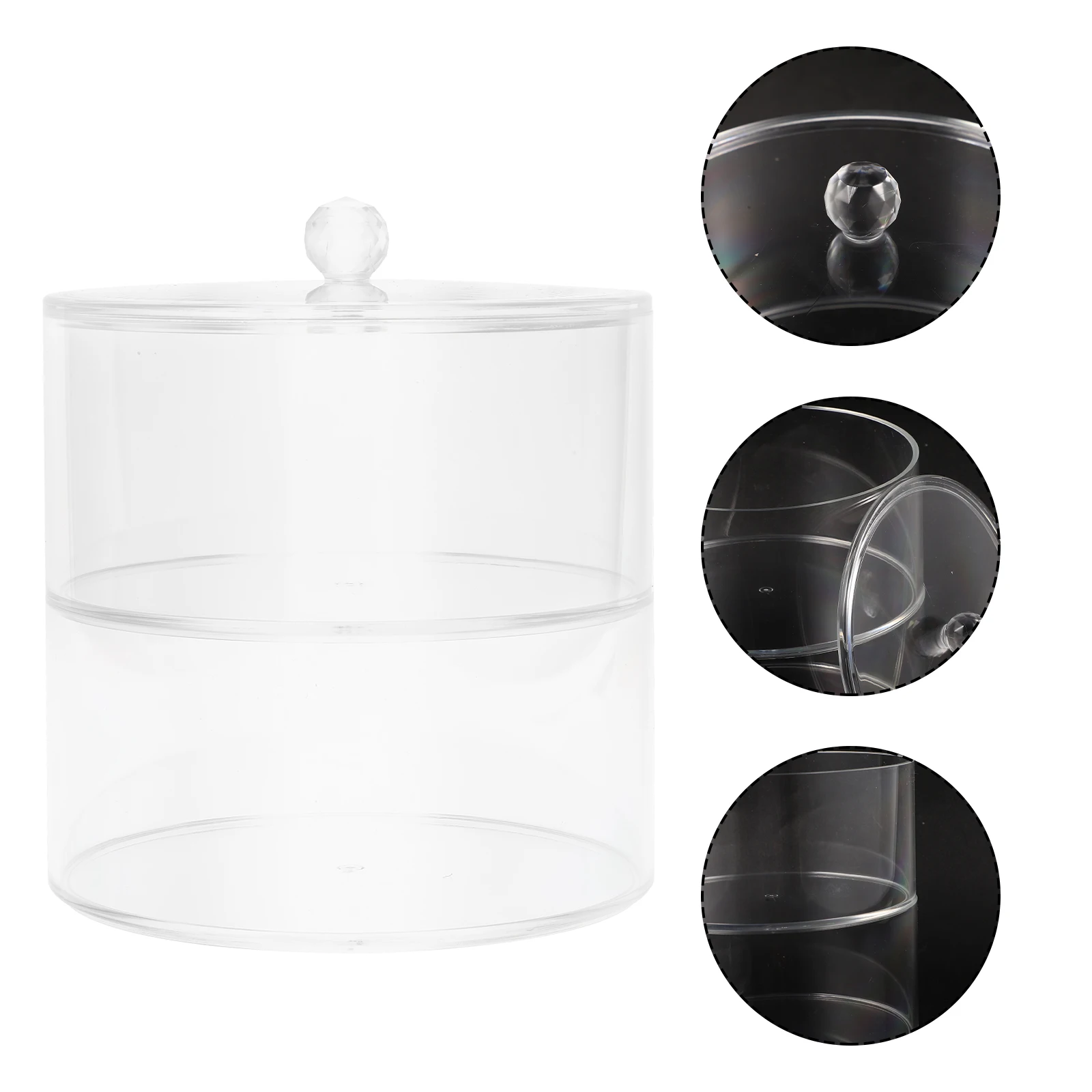 

Acrylic Clear Watch Organizer Stackable Jewelry Box Sundries Storage Organizer Acrylic Storage Box Clear Watch Container