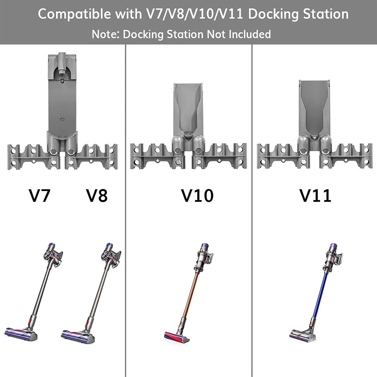 Für Dyson V7 V8 V10 V11 Staubsauger Ersatz Lade Halterung Lagerung Halterung Reinigung Pinsel Set Zubehör Ersatzteile