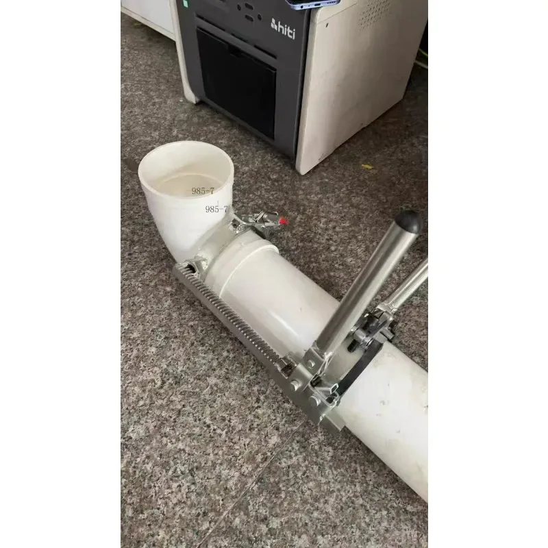 Straight Flexible Socket PP Silent Drain Pipe Butt Fastener, PP Pipe Installer & Silent Tensioner