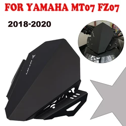 Motorcycle Windscreen Windshield Wind Deflector Cover Guard Protector For YAMAHA MT-07 MT07 MT 07 FZ-07 FZ07 FZ 07 2018 - 2020