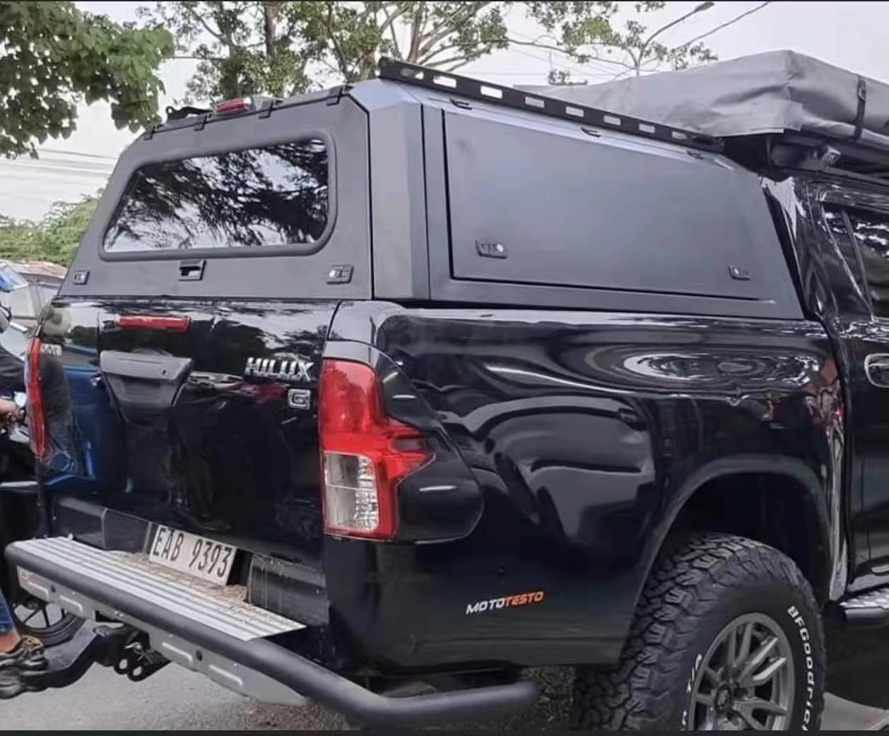 Tri-ton Steel Bed 4X4 Canopy Black Pickup Car Hilux VIGO /Hilux Revo Hard Top Trucks Hardtop Topper Canopy Pickup Truck