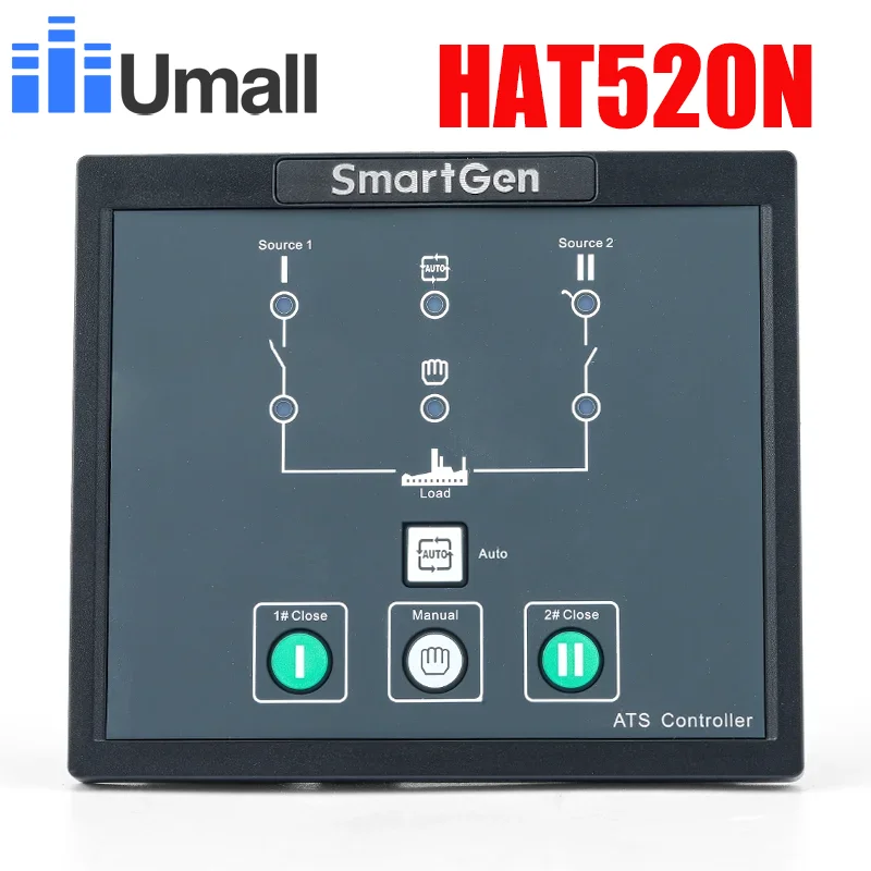 

HAT520N Smartgen Automatic Transfer Switch Controller Generator Set Dual Power Supply Ats Cabinet Board Pannel Control Module