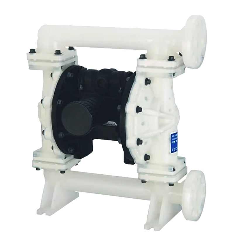 

VERDER Pneumatic 1 inch non-metallic VA25PP-PPTF Tefl on plastic corrosi on resistant diaphragm pump VA25PP-PPSP