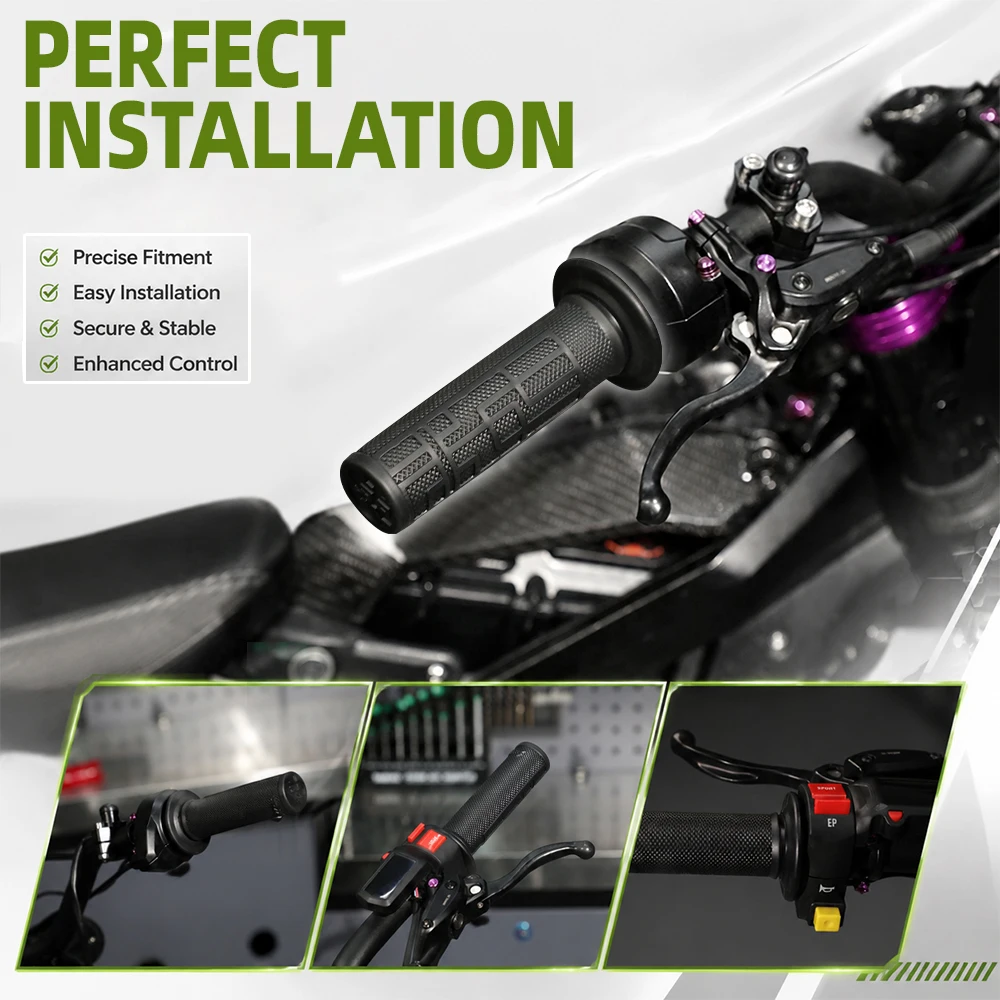 Motorcycles Handlebar Accelerated Handle Throttle Throttle Turn Grip For Surron Light Bee X & S Electric Dirt Bike E-bikesParts image 4