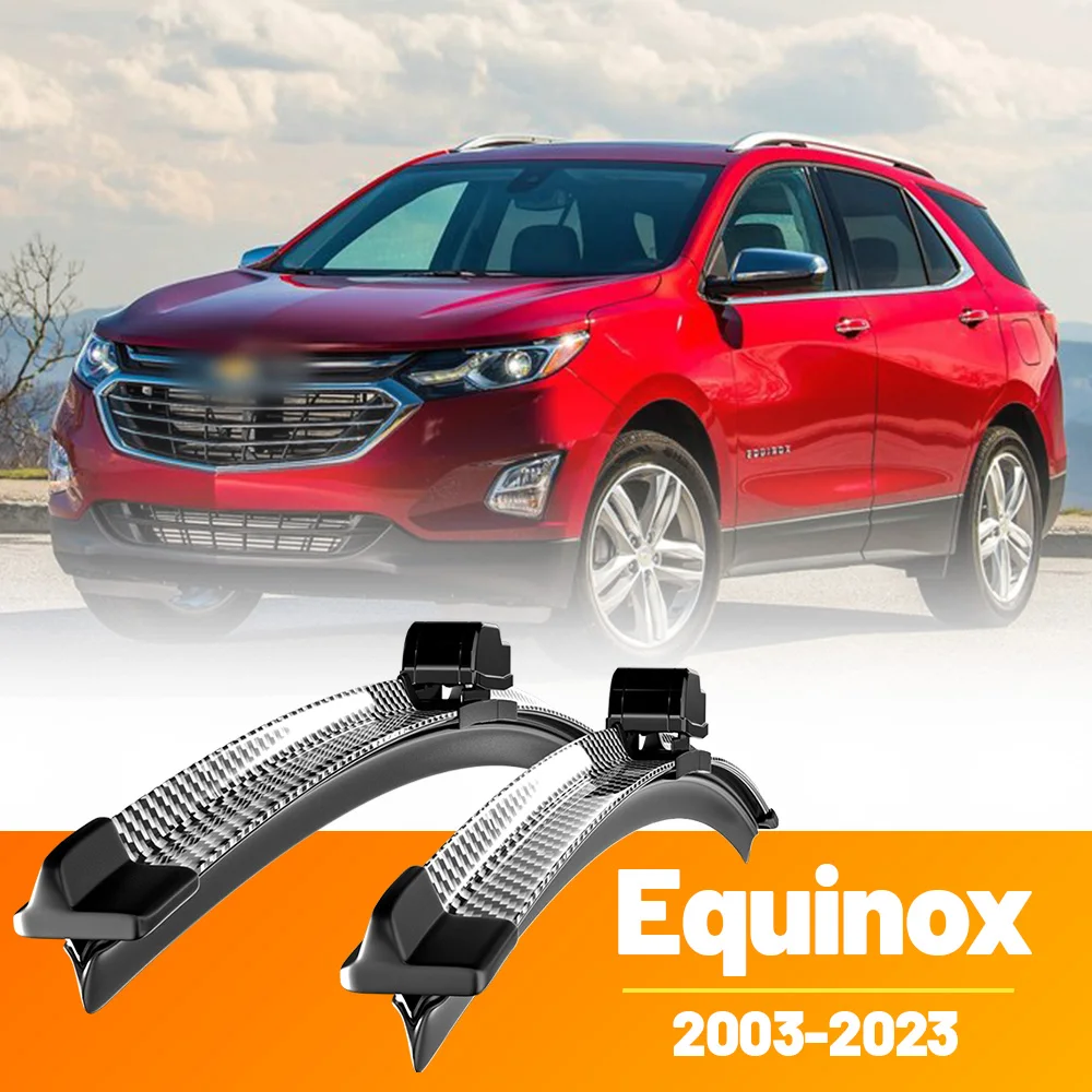 

2 шт., щетки стеклоочистителя переднего стекла, дворники из углеродного волокна для Chevrolet Equinox 2003-2023 2009 2010 2017 2018 2019 2020