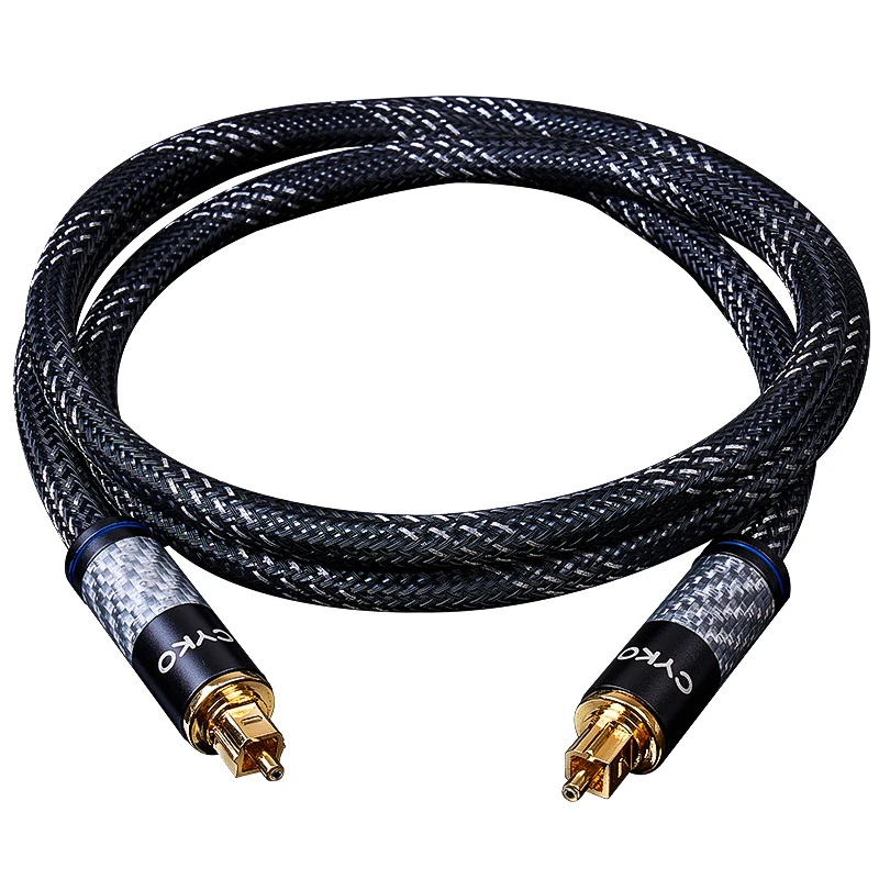 كابل صوت من الألياف الضوئية CYKO Toslink SPDIF HIFI كابل صوت رقمي لمكبرات الصوت Blu-ray Xbox 360 PS4 Soundbar TV #6