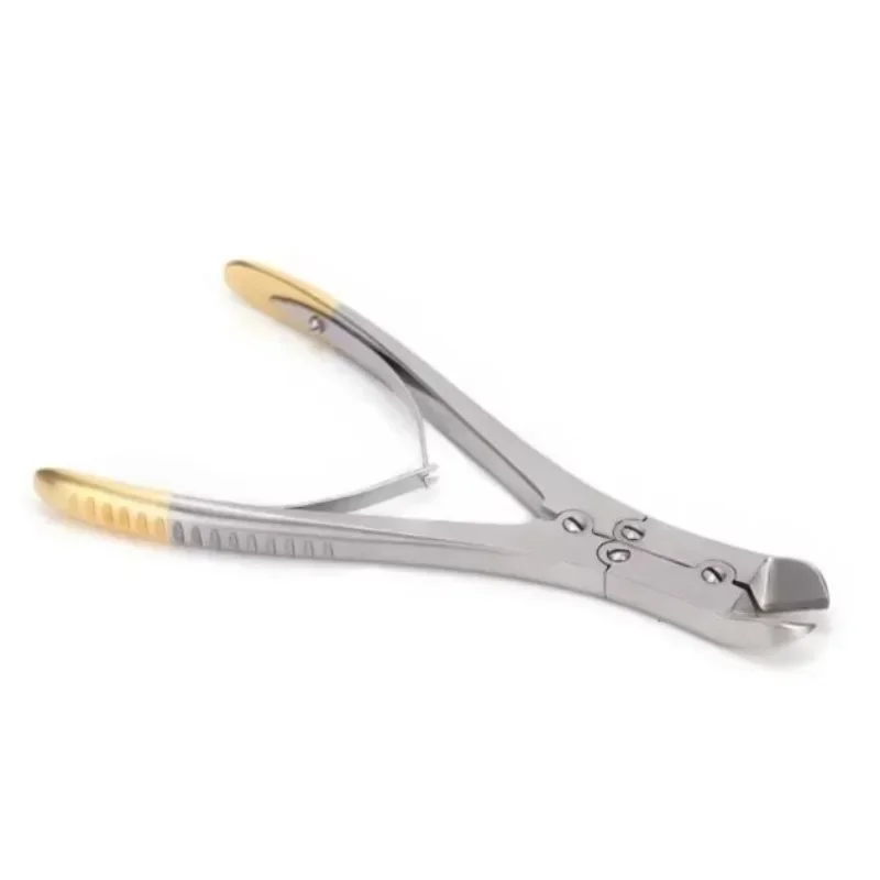 Double Joint Wire Scissors, Beveled Pliers, Alloy Blade, Stainless Steel