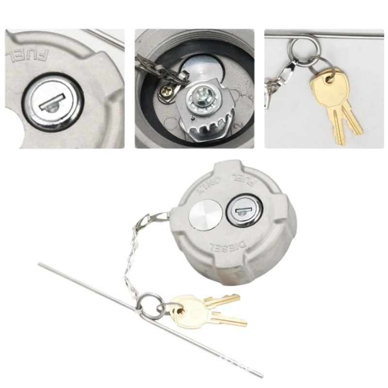 FTA-N6-16 FTA-C02 FTA-N-04 FTA-N-73 العلامة التجارية الجديدة الألومنيوم قفل غطاء وقود الديزل لشبه الدولية