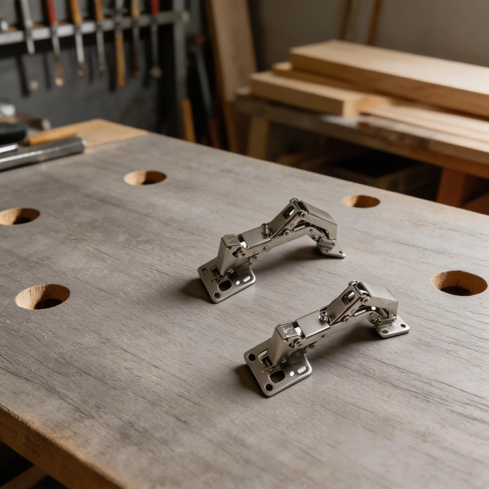 Perfect For Lazy Susan Hydraulic Cabinet Hinges Robust Stainless Steel Construction Seamless Installation Package