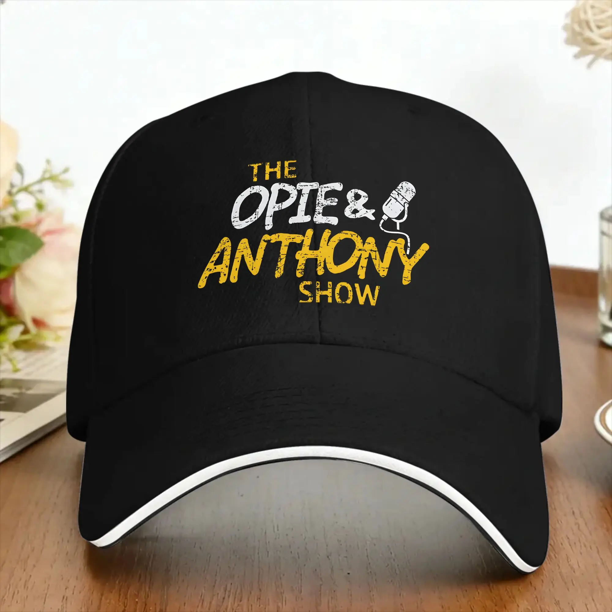 Opie And Anthony American Talk Show Radio Program Baseball Cap  Tennis Skate Adjustable Hip Hop Hats Vintage Baseball Caps