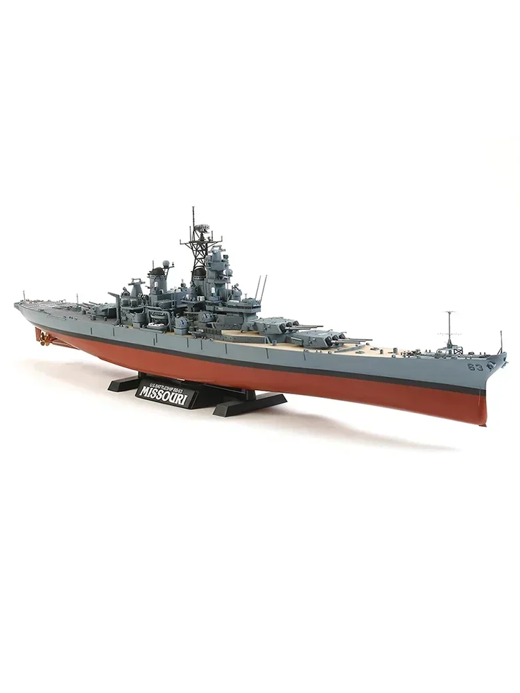 TAMIYA Model 1/350 scale Ship Model Kit 78029 USS BB-63 Missouri 1991 Assemble