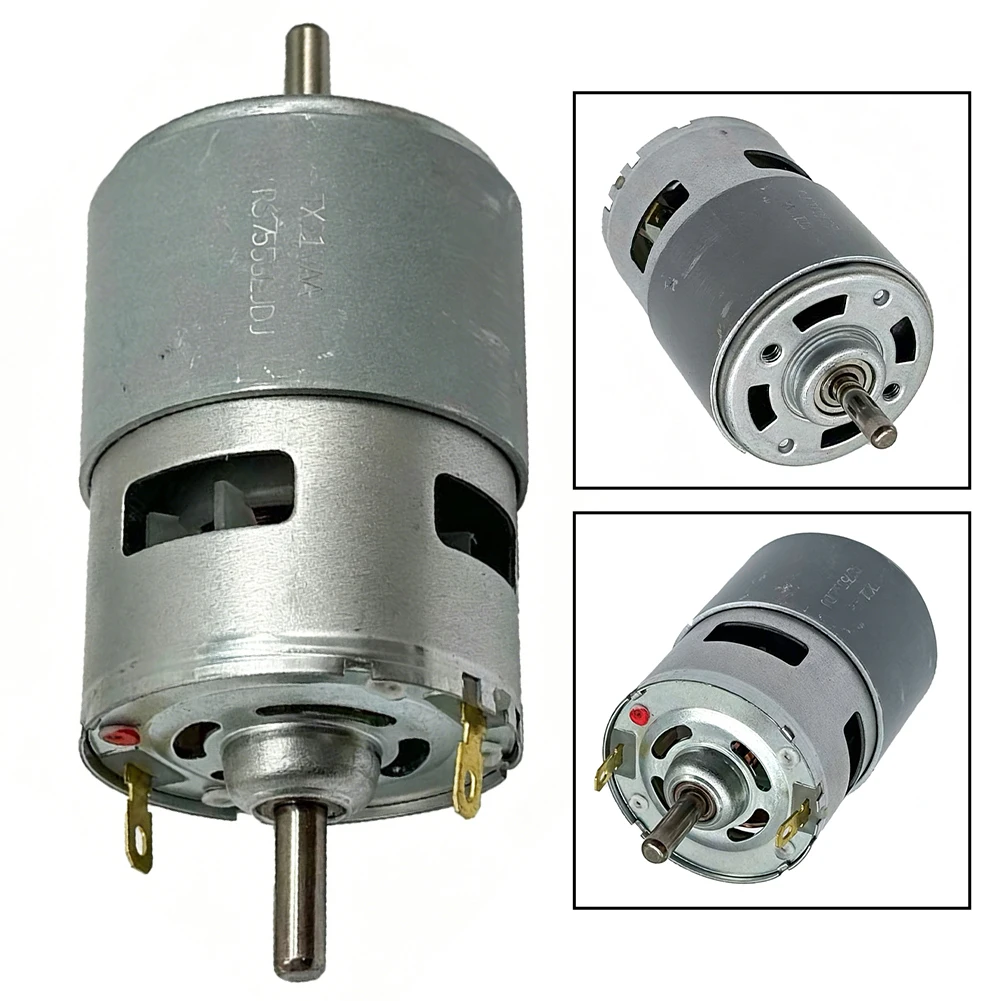 /21V /755 /Electric Motor 5mm Dual Shaft Grinding Machine For Hair Dryer Dust Collector Blower Power Tool Accessories