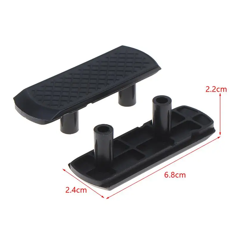 4 Pack High Chair Foot Rest Replacement Parts With Non Slip Textured Surface For Adjustable Wooden Baby Feeding High Chairs