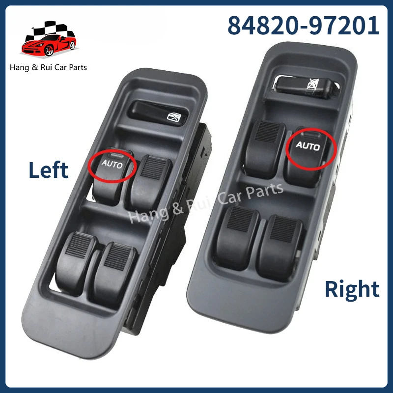 

84820-97201 Электрический главный переключатель стеклоподъемника 84820-97201 для Daihatsu Sirion Terios Serion YRV 1998-2001