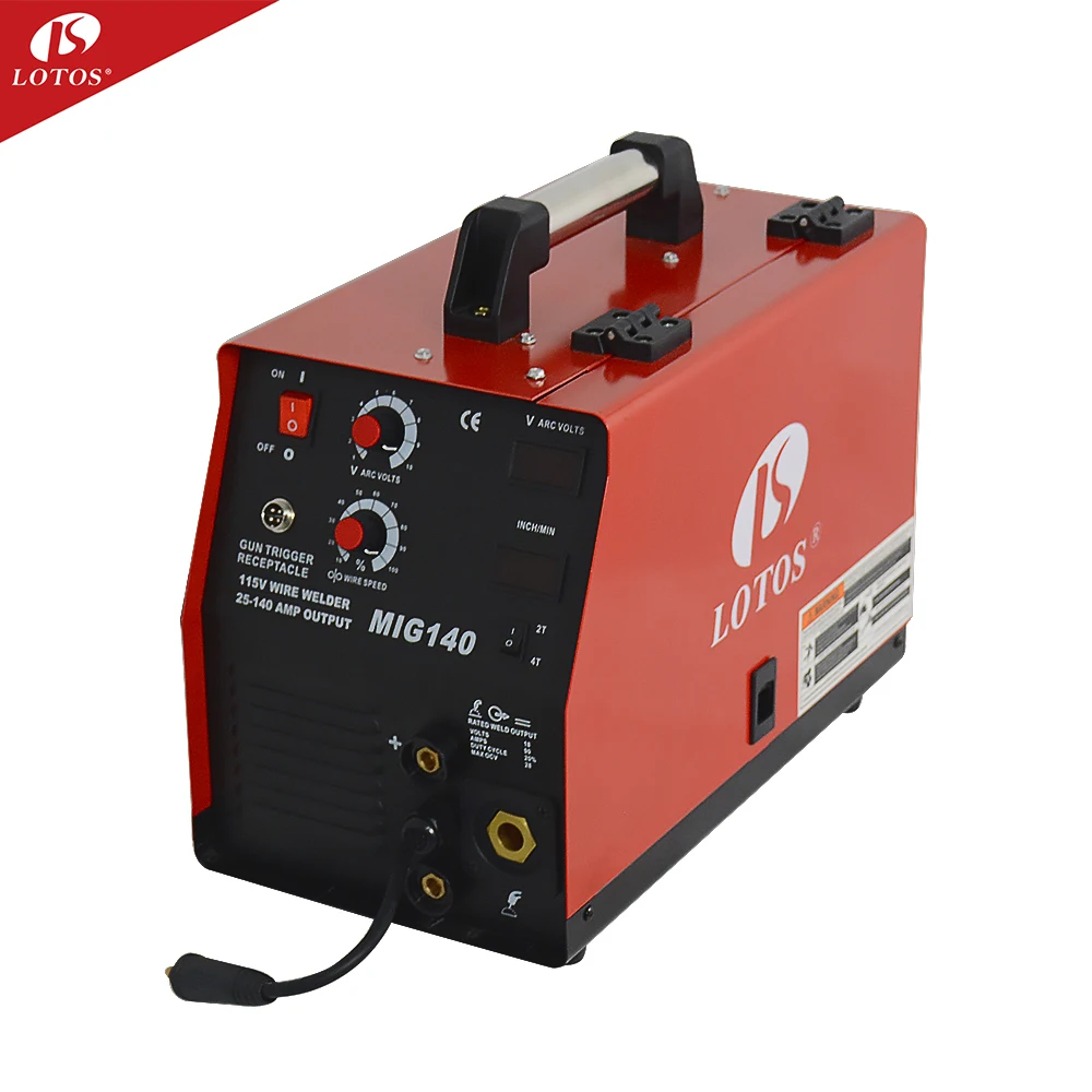 

Lotos Mig 140 Welder Mosfet Mig Hotsale Inversora De Solda 140 Welding Machine Maquinas De Soldar Mig-mag