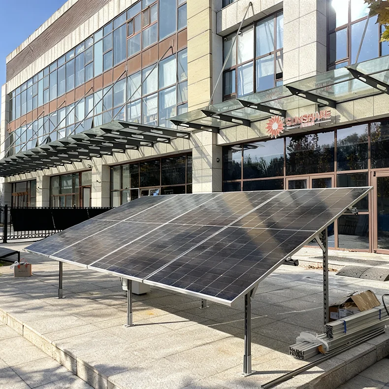 Roof Mounting Solar Panel Ground Mount Kit PV Storage Generator Solar Energy Storage System PV Panel Mounting System
