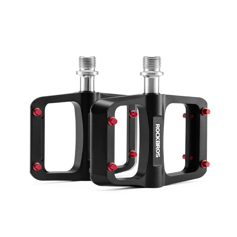 ROCKBROS Ultraleichtes 171G verbreitertes Pedal aus Magnesiumlegierung, Fahrradpedale, 3 Lager, Rennradpedal, links/rechts, leichtes Pedal