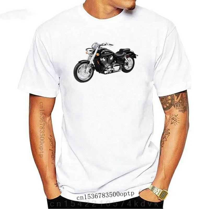 Classic Japanese Motorcycle Fans VTX 1800 Gr. S T-shirt Fashion Funny High Quality Printing 100% Cotton Round-neck European Size