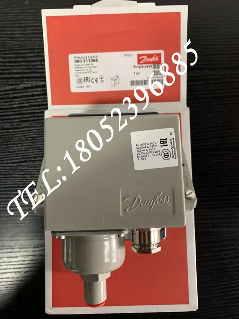 

Реле давления Danfoss 2025 года KPS31 060-310966/311066 Контроллер давления Danfoss, оригинальный