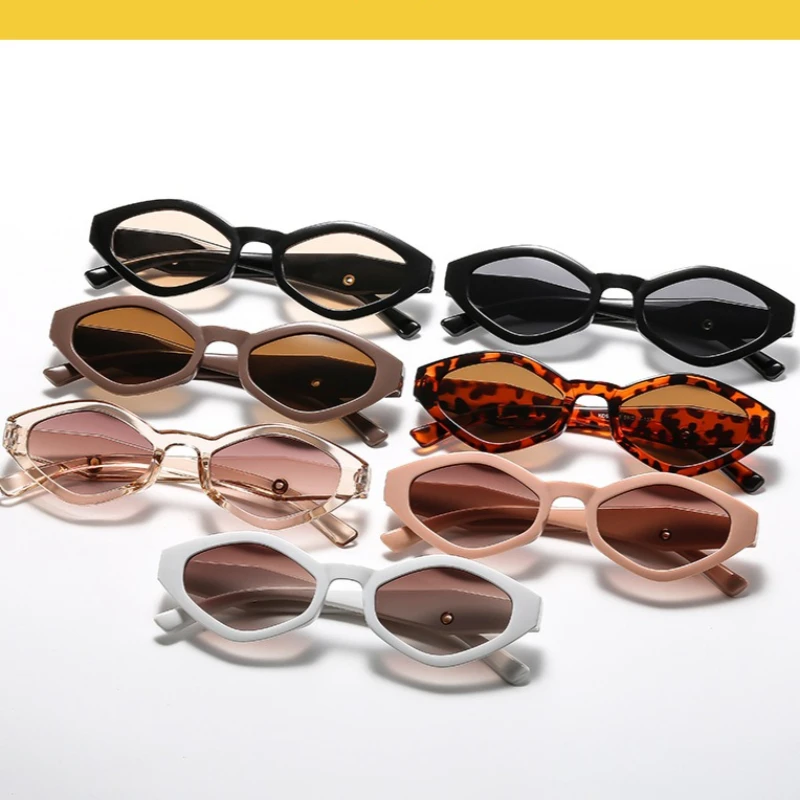 

New Fashion Polygonal Sunglasses for Men Women UV Protection Trendy Personality Sun Glasses