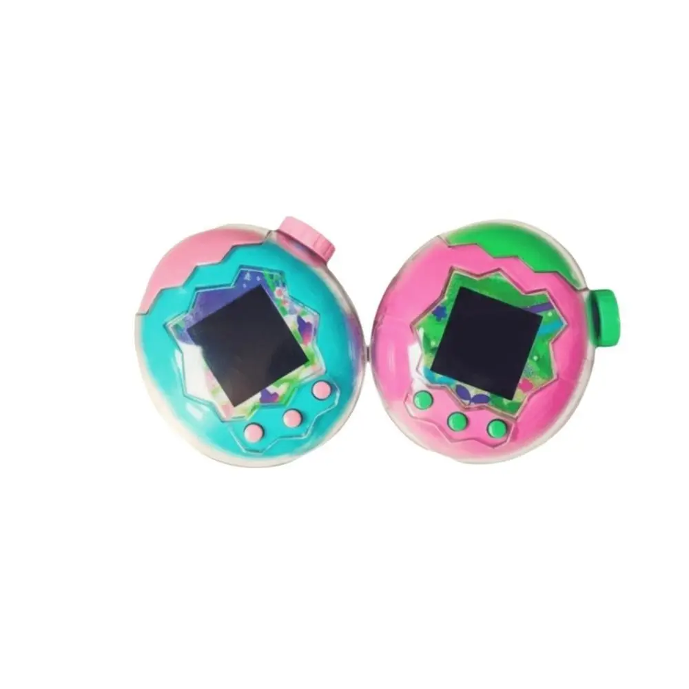 

Hard Plastic Protective Cover with Panel Film Clear Decorative Cover with Knob Cover Protective Case for Tamagotchi Paradise