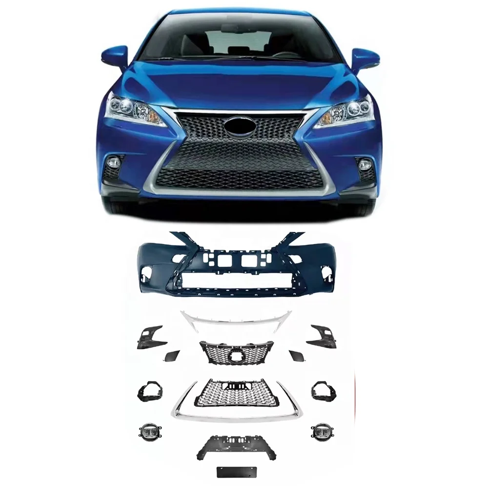 car bumper kits for lexus CT200h 2012--2014 to 2018-2020 front bumper for Lexus CT200 front bumper bodykit exterior accessory